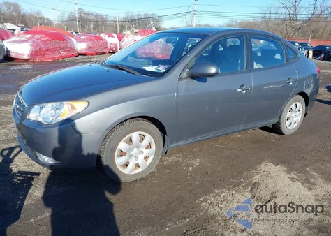 2009 Hyundai Elantra Gls from USA, damaged, VIN KMHDU46D59U650340
